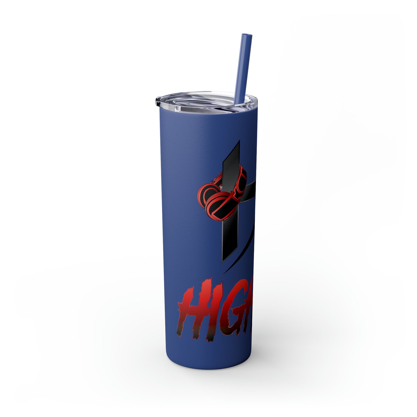Skinny Tumbler with Straw, 20oz