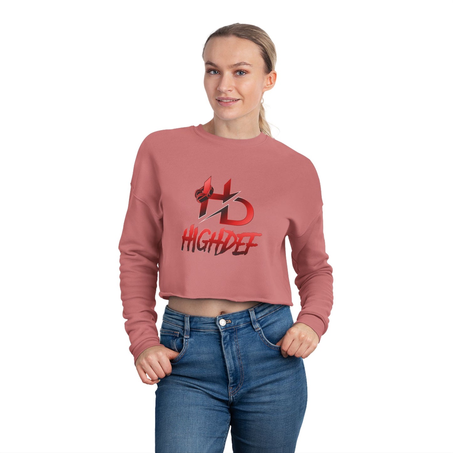 Dj HighDef Women's Cropped Sweatshirt