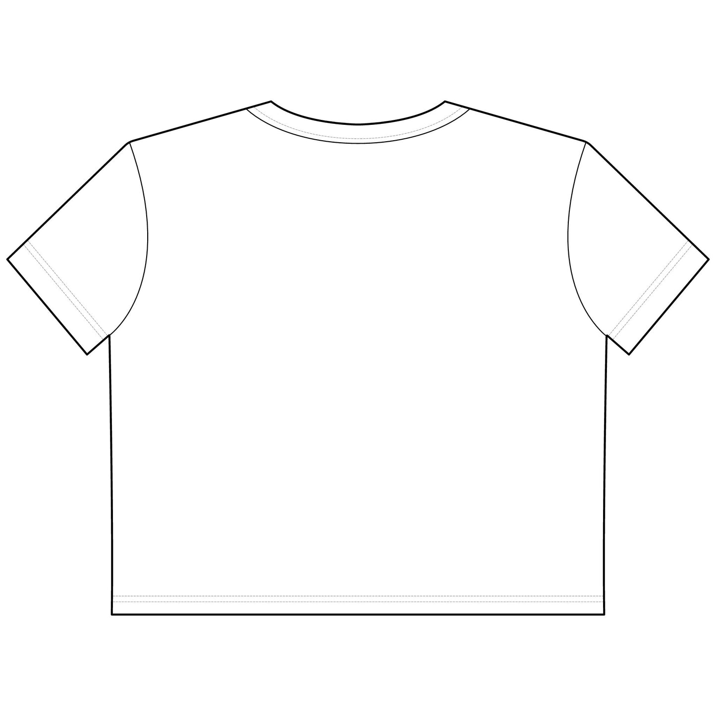 Dj Highdef - High Desert Sunset Cropped Tee