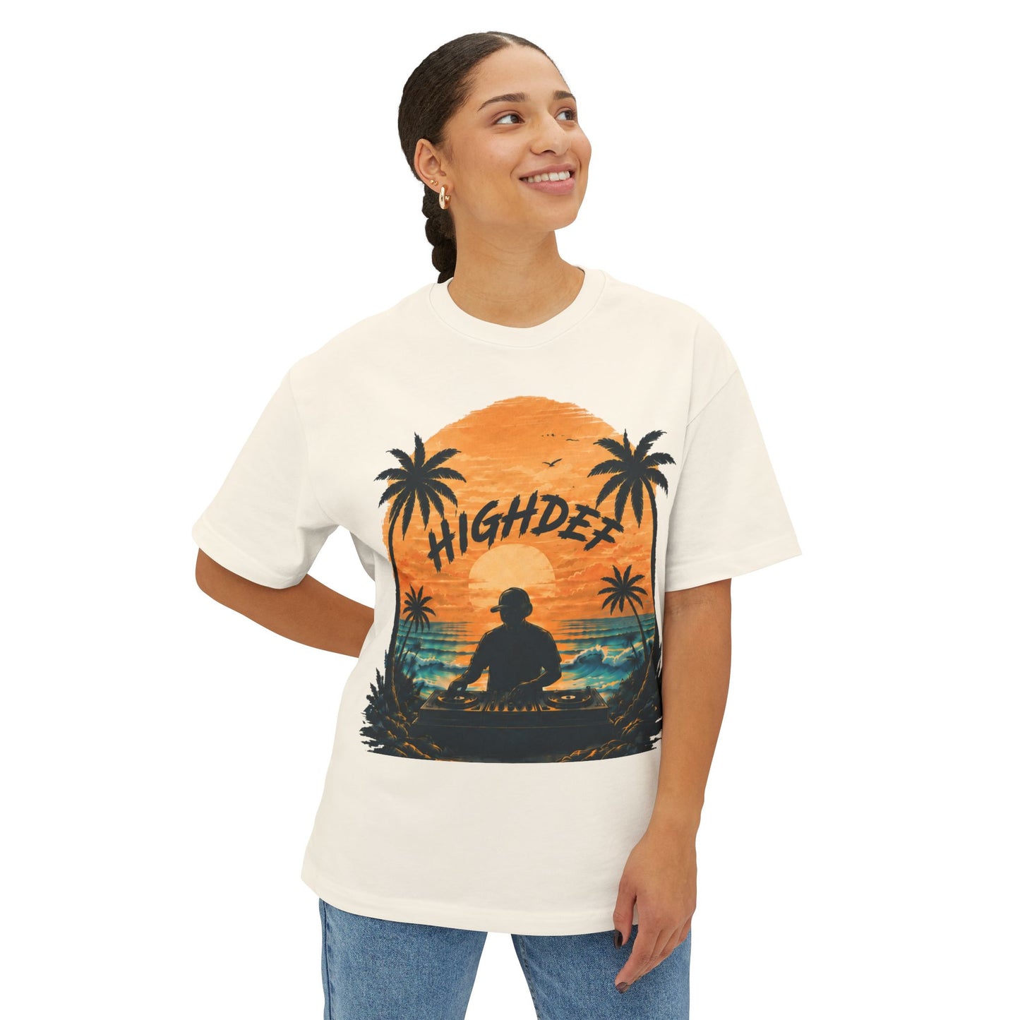 DJ HIghdef - Highdef Sunset Surf Tee