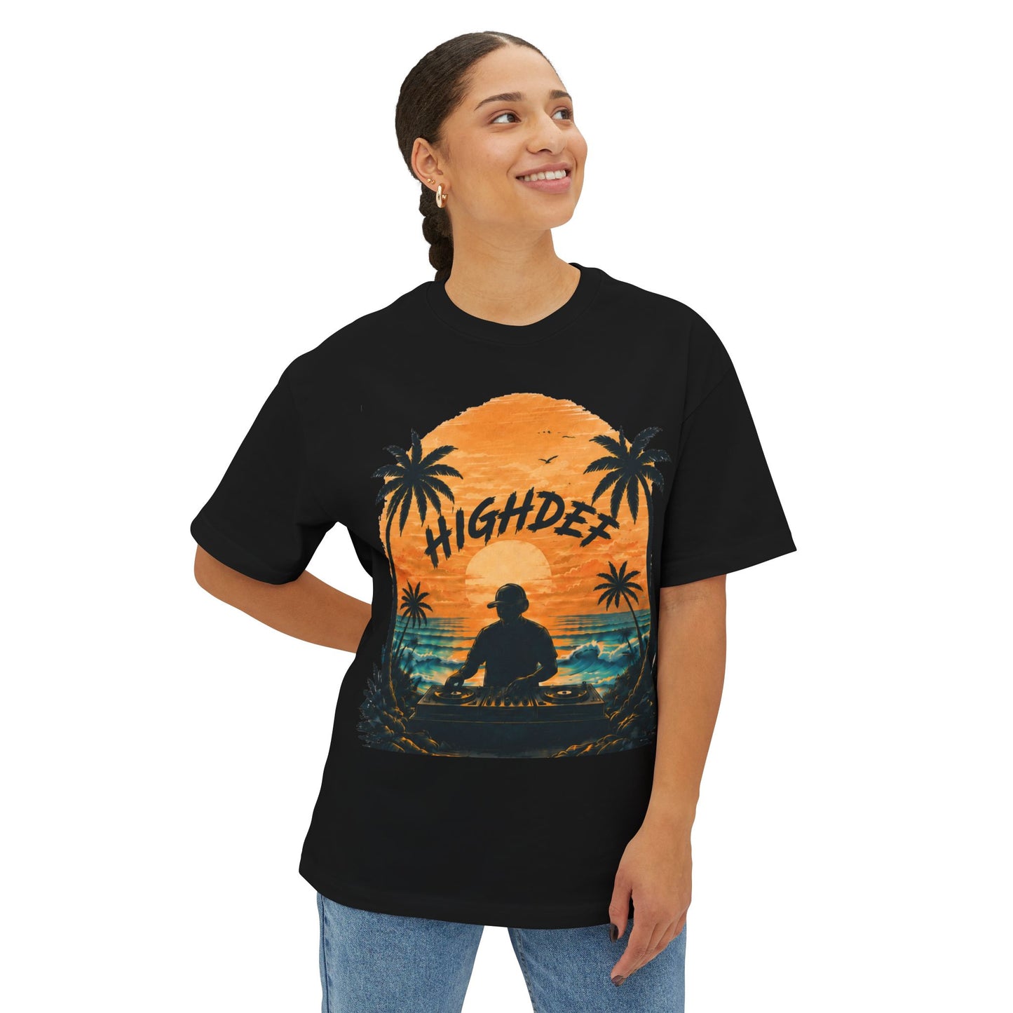 DJ HIghdef - Highdef Sunset Surf Tee