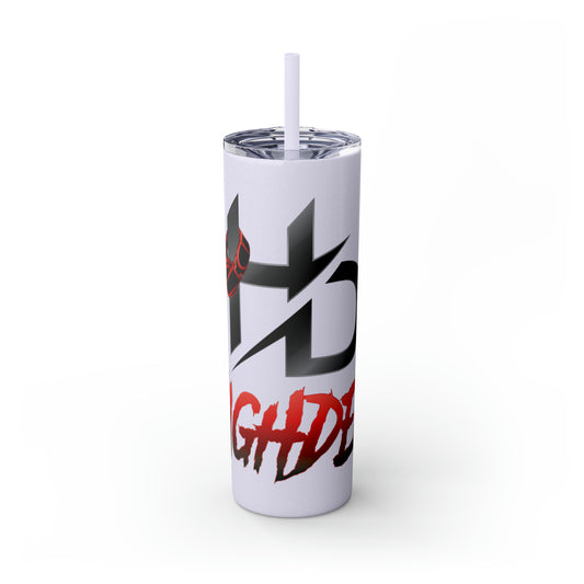 Skinny Tumbler with Straw, 20oz